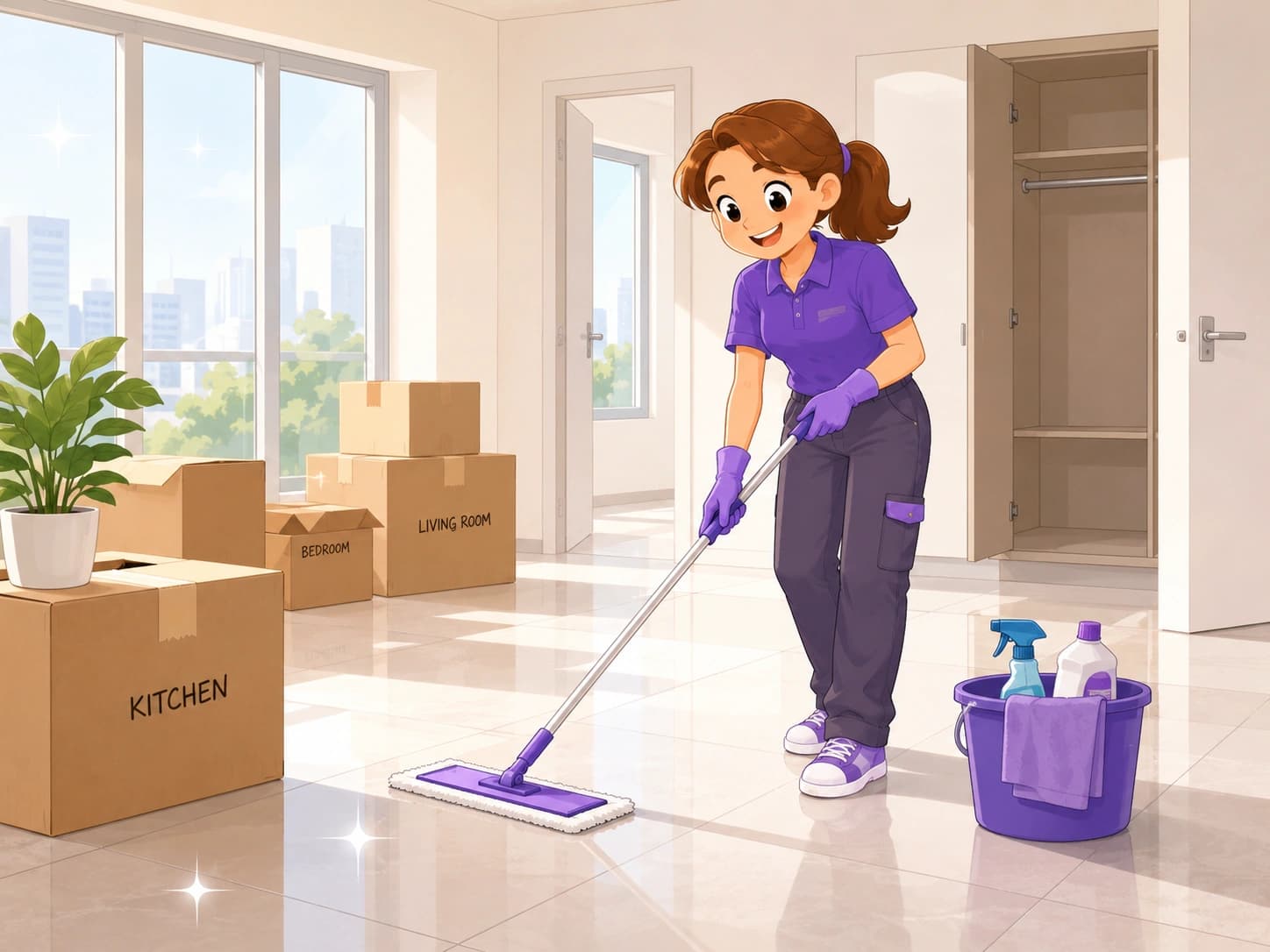 IHR Dream cleaner providing home cleaning in Abu Dhabi