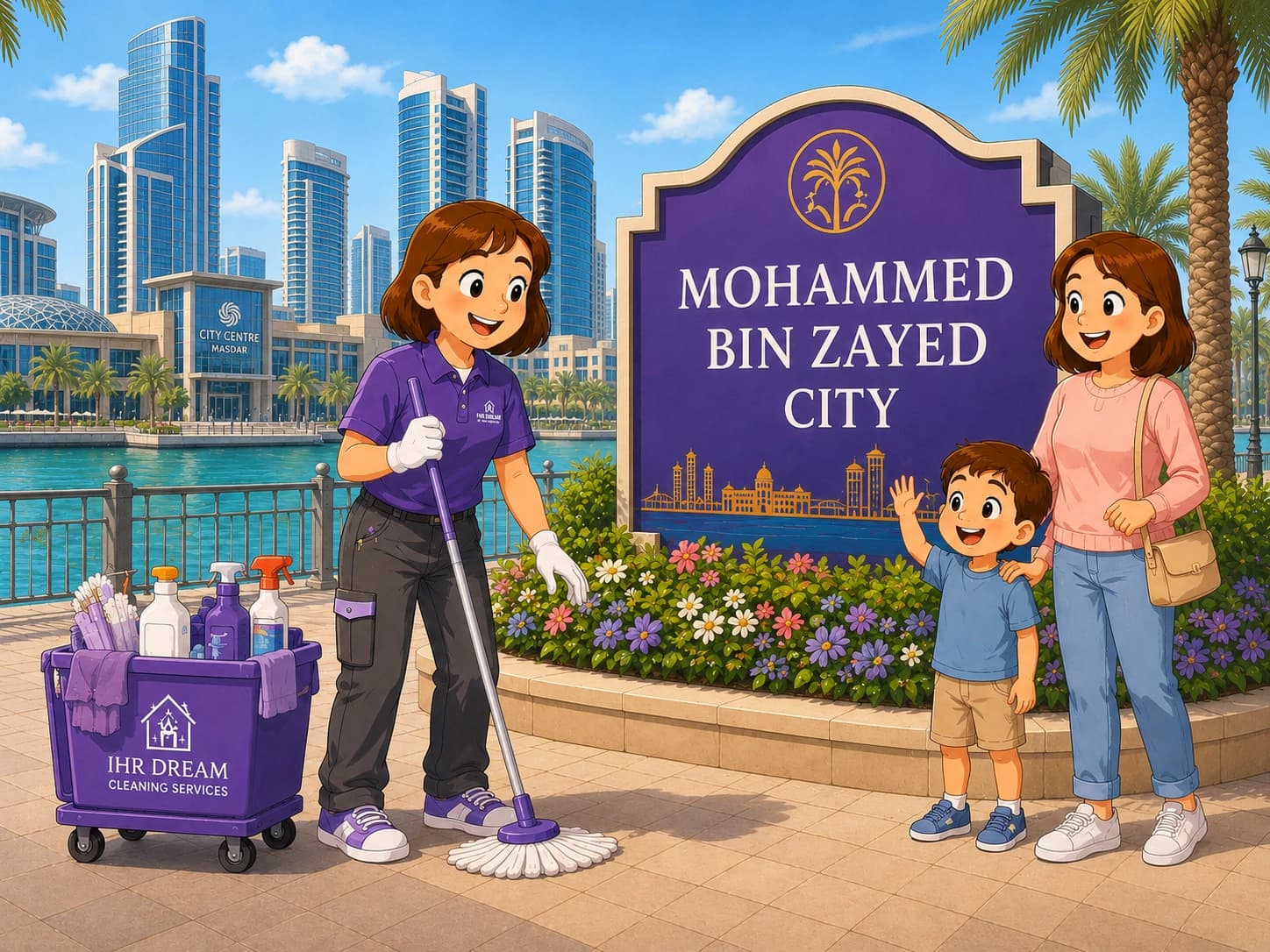 Cleaning services in Mohammed Bin Zayed City Abu Dhabi
